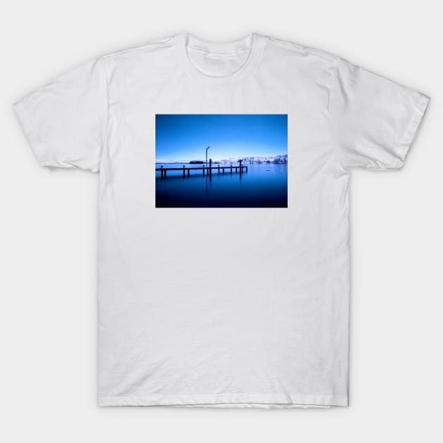 Blue Jetty T-Shirt by Naomi Frost